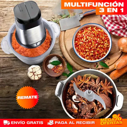 MoliChef® - Pica Carne y Verduras en Segundos sin Esfuerzo
