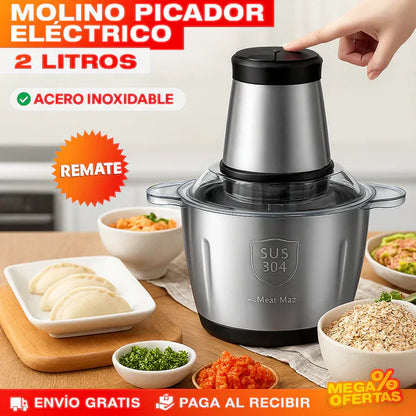 MoliChef® - Pica Carne y Verduras en Segundos sin Esfuerzo